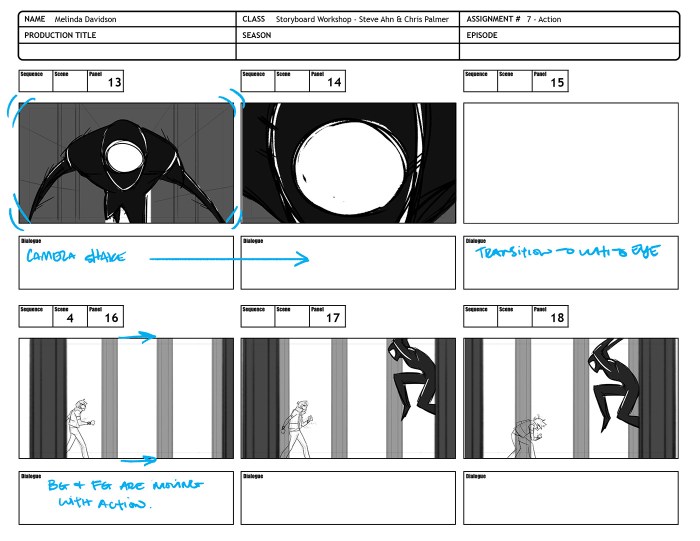 8 Tips for Storyboarding Action Sequences