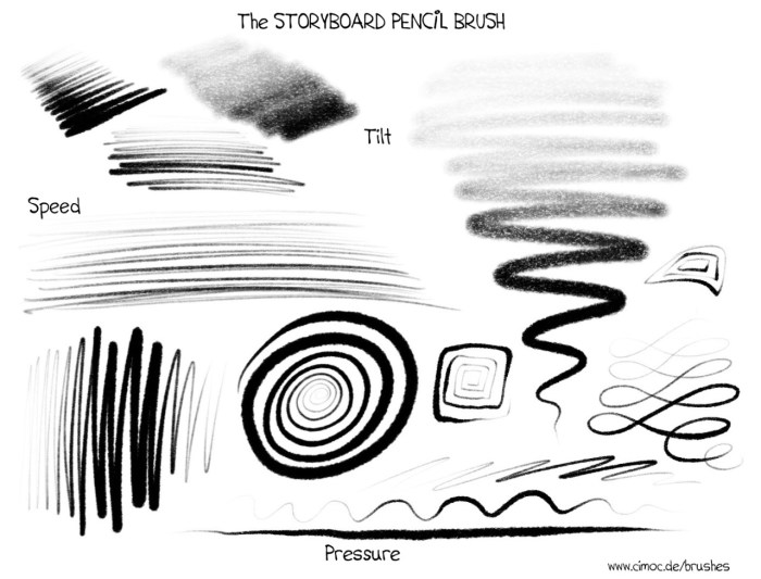8 Essential Storyboard Brushes for Procreate